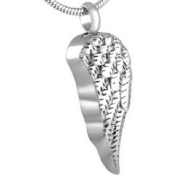 Detailed Angel Wing Pendant